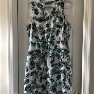 Drawstring shirt dress